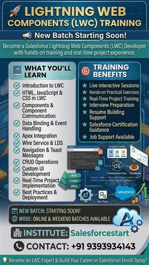 ⚡Salesforce LWC Full Course | Component Communication, Wire Service & Apex