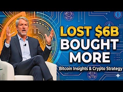 "I Lost $6 Billion and Bought More" — Michael Saylor on Conviction Through Crisis