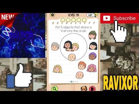 Brain Test 5 Level 115 Walkthrough | Solution & All Levels Answers