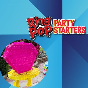 🎈🎉🙋‍♀️Looking for fun ways to celebrate at home? Check out our Ring Pop Party Starters, fun crafts, activities and party ideas your kids will love! It's all at RingPopParty.com | Ring Pop