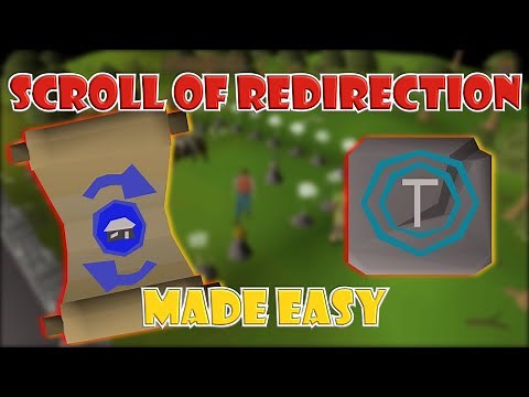 Quick Guide to Making Scroll of Redirection in OSRS | How to Make Trollheim Teleports