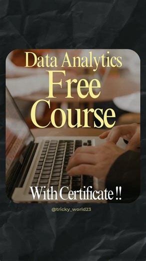 Save and share Cisco's Free Data Analytics Course! ✨ Why Choose Cisco’s Free Data Analytics Course? Cisco, a globally recognized leader in technology and education, offers this exceptional course to help you: ✅ Gain Foundational Skills: Master the basics of data analytics, even if you're a beginner. ✅ Develop Key Expertise: Learn to interpret, analyze, and present data effectively. ✅ Earn Recognition: Receive a Data Analytics badge from the Cisco Networking Academy upon completion. 🎯 What is th