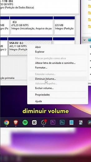 DIVIDING A DISK INTO 2 | HOW TO PARTITION A PENDRIVE, HDD OR SSD IN WINDOWS