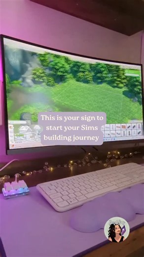 Becky | The Sims 4 Builds on Instagram: "Ever wanted to design the home of your dreams? 🪴 This is your sign to begin your Sims 4 building adventure today 💜🫶 #SimsBuilding #thesims4 #GamingCommunity"