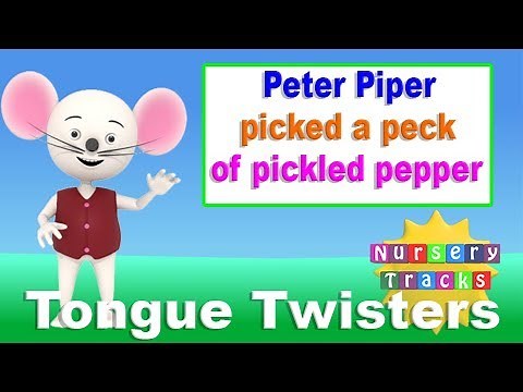 Peter Piper Picked a Peck of Pickled Pepper | NurseryTracks