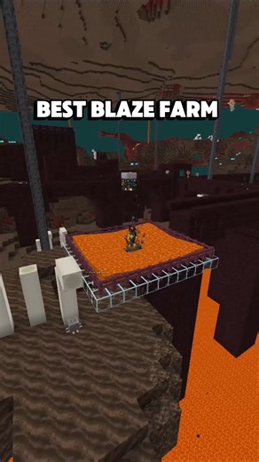 Best Blaze Farm In Minecraft! #minecraft #survival #minecraftfarms | MrRedd