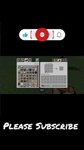 how to make Diamond Pickaxe in minecraft pocket edition #minecraft #game