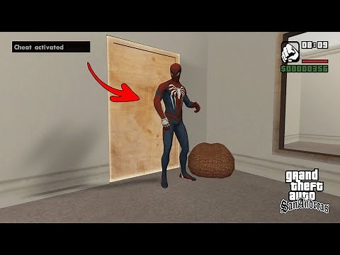 GTA San Andreas - Spider Man Suit Cheat Codes [ALL OUTFITS]