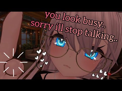 what are you doing? can i watch? (distracting you) | ASMR