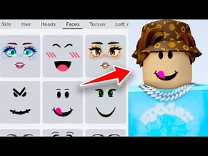 HOW TO GET FREE FACES IN ROBLOX 2025 (Super Easy Tutorial) ✅