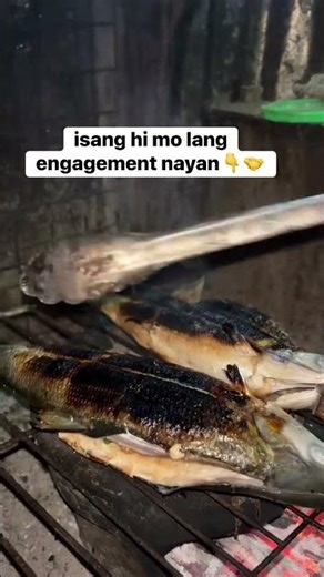 Grilling Fish Engagement Style! 🔥 Filipino BBQ Vibes #shorts