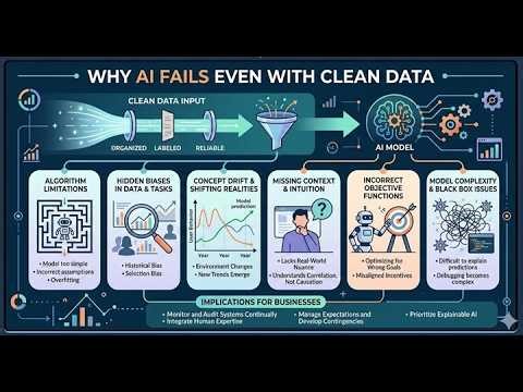 Why AI Fails Even with Clean Data John Cachat