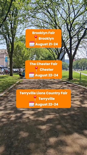 🎡 Summer may be wrapping up but fair season is just getting started! Whether you're chasing thrilling rides, chowing down on fried dough, or hungry for some spectacle, Connecticut has your weekend plans sorted: 🚜 Brooklyn Fair – Windham County Agricultural Grounds (Brooklyn) One of the oldest continuous agricultural fairs in CT, this lively event features livestock shows, competitions, circus acts, rides, pedal tractor pulls, live music, historic displays, and all the classic fair food you cra