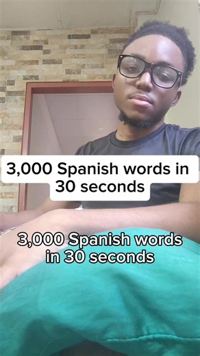 3,000 Spanish words in 30 seconds pt 2 #languagelearning #spanishvocabulary #learnspanish
