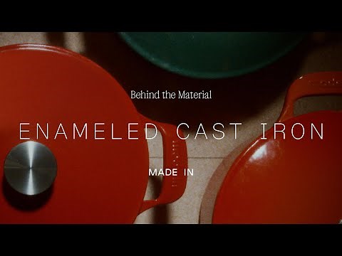 Behind The Material: Enameled Cast Iron | Made In Cookware