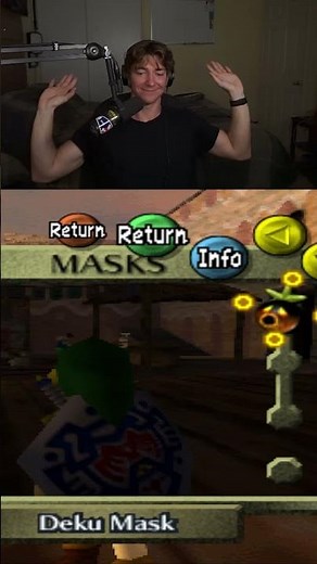 I broke Majora's Mask by playing as Mario...