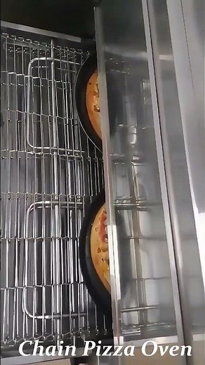 Commercial Conveyor Oven suitable for Pizzerias: Continuous Baking in Action #bakery#kitchen#machine