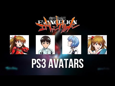 PS3/PS4/PS5 - Evangelion Avatars Hack (Asuka, Rei, Shinji)
