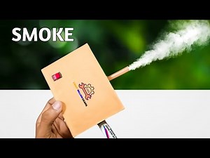 how to make smoke machine with dc motor at home || Electronic projects to do at Home