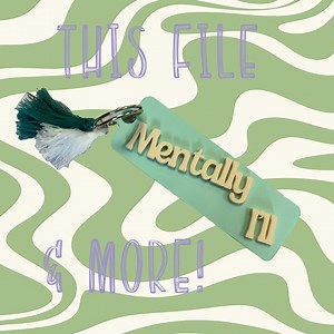 10 Chronically Online Keychain Designs | Laser Cut & Engrave for Glowforge More | Acrylic or Wood | Digi Download SVG |Quick cut/assembly.