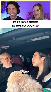 She pranked her dad with the big lips filter and his reaction said it all