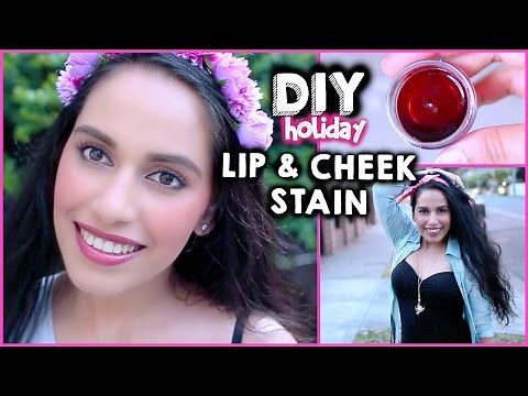 DIY LIP & CHEEK STAIN TINT | Beetroot Hibiscus (LONG SHELF LIFE) DIY Makeup Tutorial