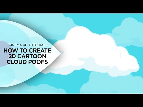 Creating 2D Cartoon Cloud Poofs in Cinema 4D