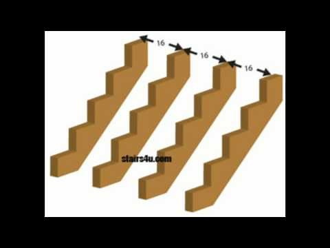 How Many Stair Stringers Do I Need for My Staircase - 3/4 Inch Plywood