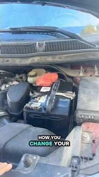 How to change battery on a 2013 Ford Explorer!! (2011 - 2015) #fordcars #mechanic #howto #diy #fypシ