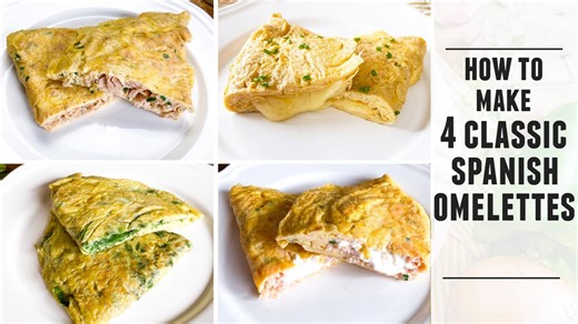 4 quick 5-minute omelettes | Easy and delicious recipes