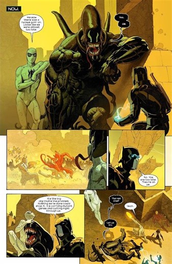 Venom Becomes a Xenomorph-Symbiote Hybrid in Aliens vs Avengers