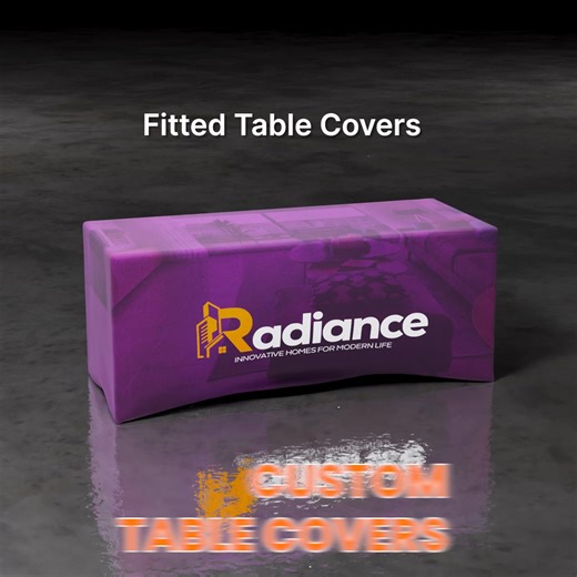 Stand out at events and exhibitions with our custom table covers. Printed with your logo or design, they're perfect for trade shows, promotions, and branding. | Table Covers Now | Facebook