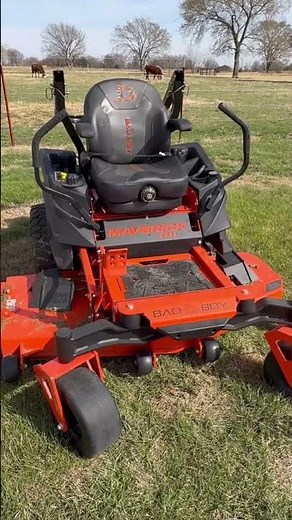 I broke my Bad Boy lawn mower with less than 32 hours on it!!