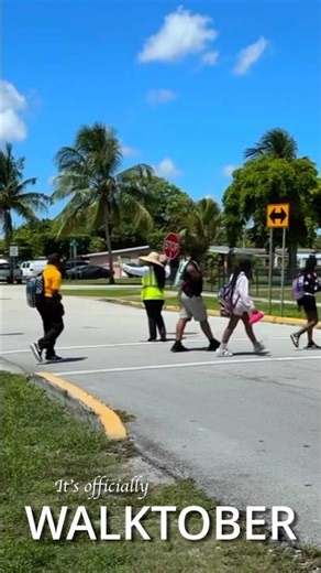 Happy WALKtober! Safer Walking in Broward County 🚶‍♀️🚦