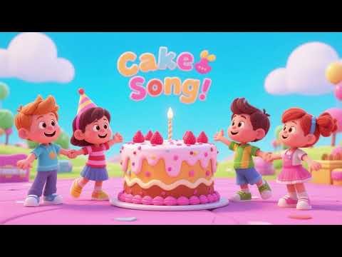 Cake Kids Song 2 | Fun Birthday Dance Song for Children 🎂🎵🍰✨