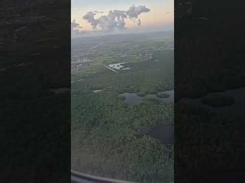 Landing in piarco international airport trinidad....