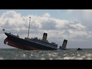 RMS Titanic 2D Sinking Animation