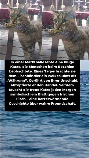 Die schlauste Katze der Welt? 🍃🐟