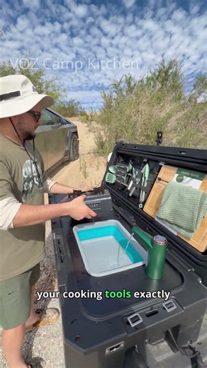 VOZ Camp Kitchen Chuck Box That Changes Everything - Built in USA