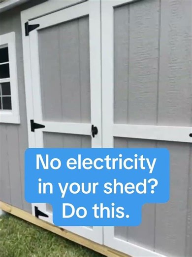 No Power in Your Shed? Try This Simple Solar Light Hack