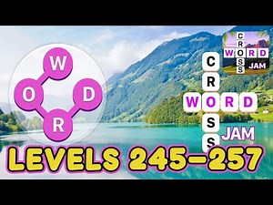 Crossword Jam Levels 245 - 257 Answers