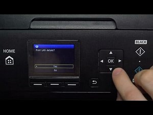 How to check IP address on Canon MG5700 to get access to EWS