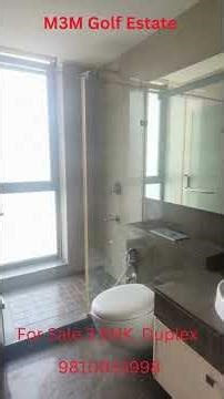M3M Golf Estate I 3 BHK Duplex Apartment I Golf Course Extension Road I Sector - 65 I Gurgaon I Sale