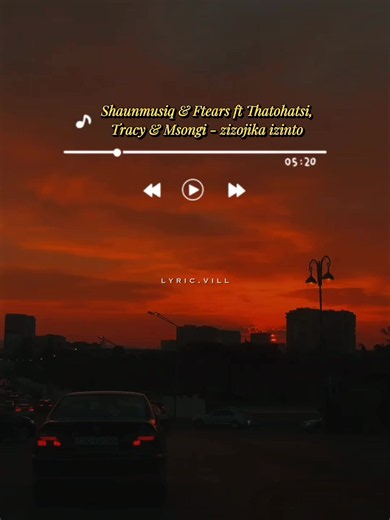 Zizojika Izinto Shaunmusiq ft Thatohatsi Lyrics