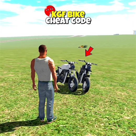 New Kgf Bike Cheat Code 😲 Indian Bikes Driving 3d || #shorts