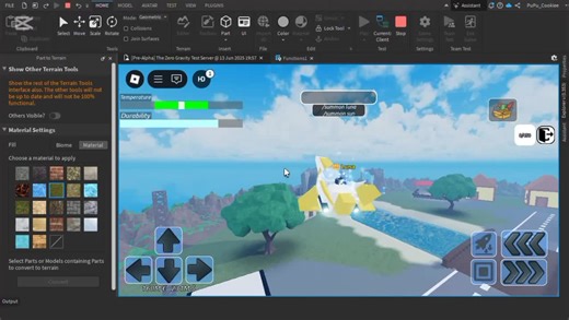 Making Roblox Space Game. The Zero Gravity Test Server Warp Test v2 #fypppppppppppppppppppppp #robloxspacegame #robloxstudio #makingrobloxgame #fypppppppp #fypppppppp