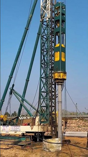 Foundation piling work