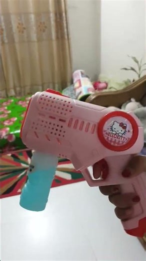 i am enjoying with bubble gun| #shorts #viral #bubble