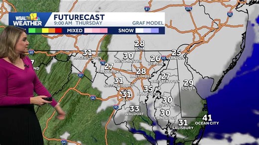 Maryland weather forecast: Freezing fog possible Thursday morning
