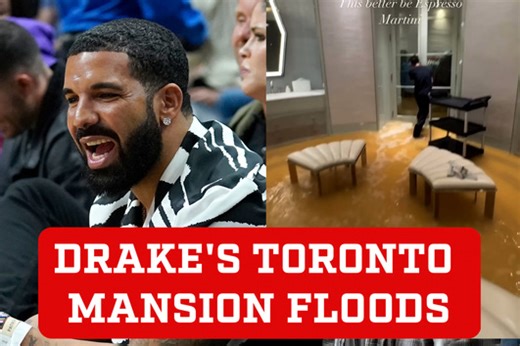 Drake's mansion is being impacted by severe weather in Toronto - MarcaTV